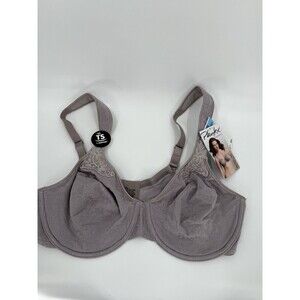 NEW WITH TAGS Playtex  Secret Signature Gray Underwire Bra 4422. Size 38C